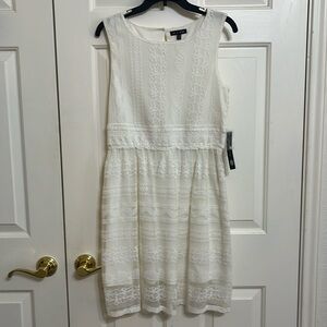NWT As U Wish White Dress Size 9